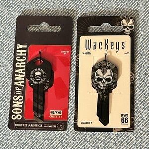 Sons of Anarchy and Black Skull Key, Blank Keys